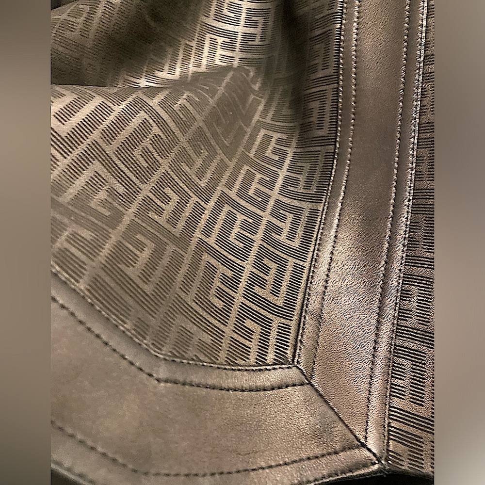 Balmain Monogram Leather Shorts - Picture 6 of 12